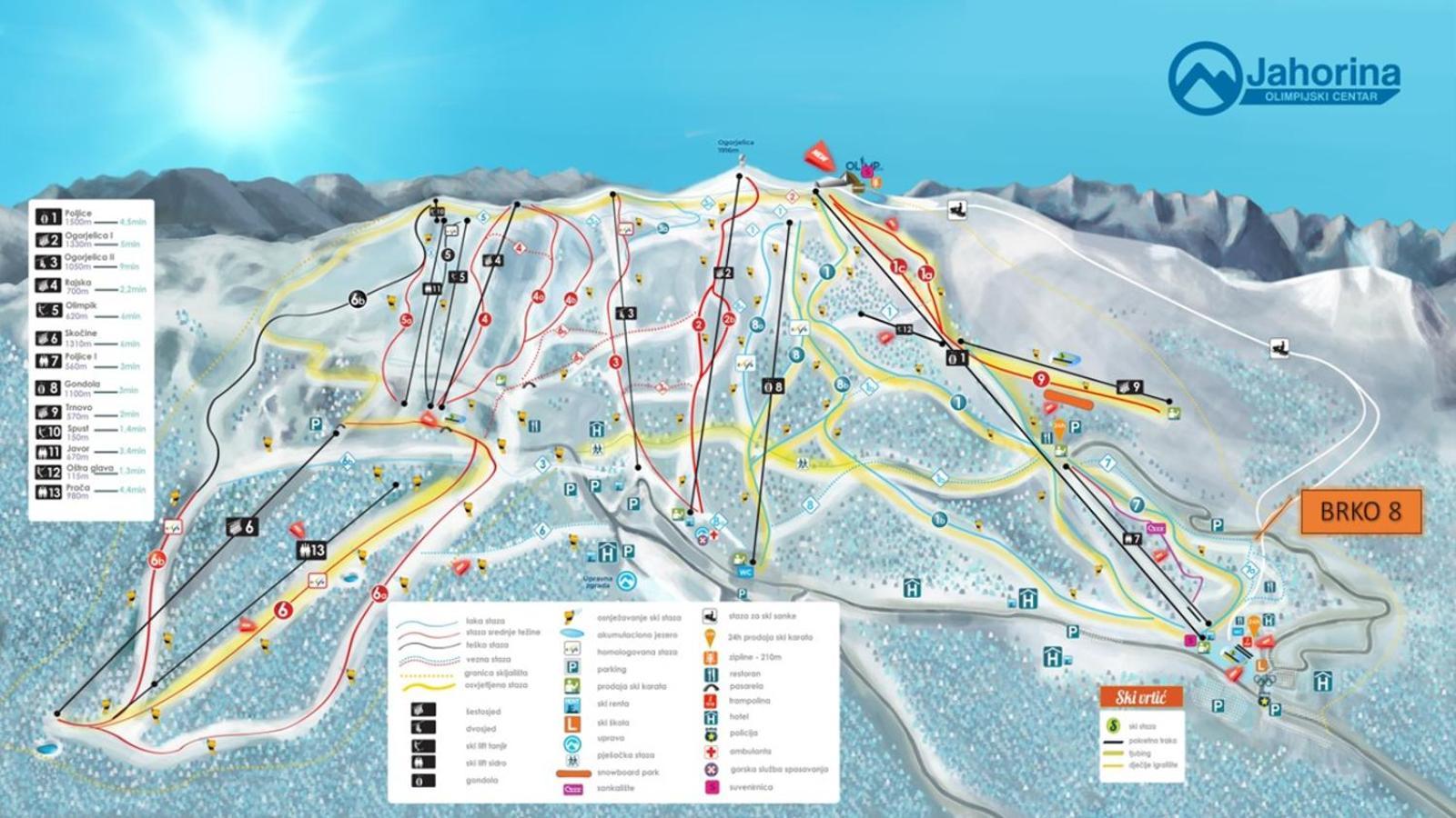 Brko 8 - Lazy Skiing Retreat Яхорина Экстерьер фото